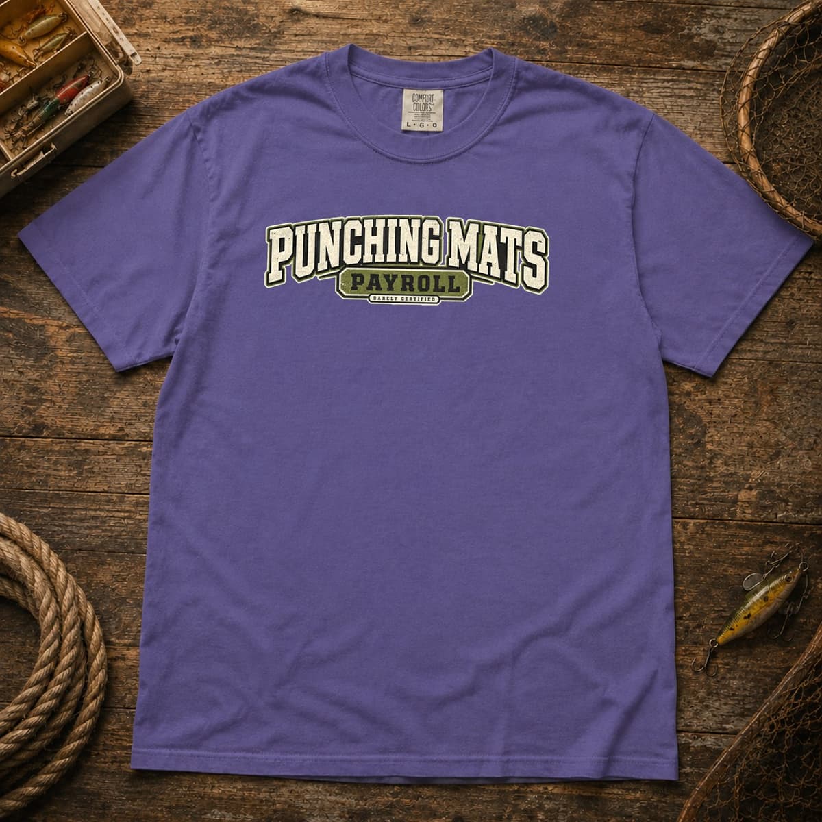Punching Mats Payroll t-shirt in Black, photo 5
