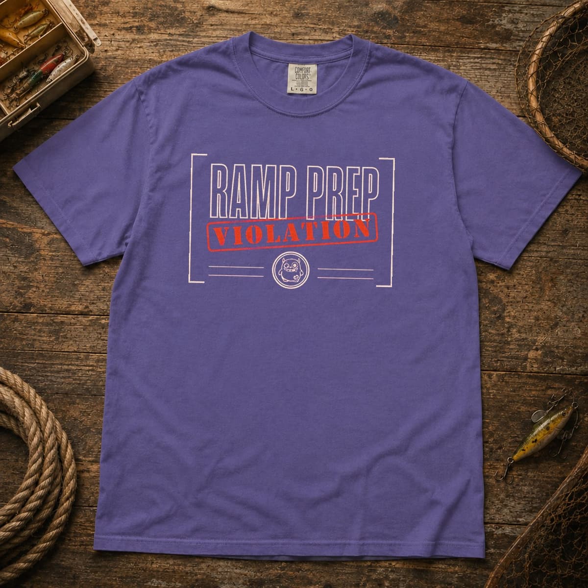 Ramp Prep Violation t-shirt in Pepper, photo 6