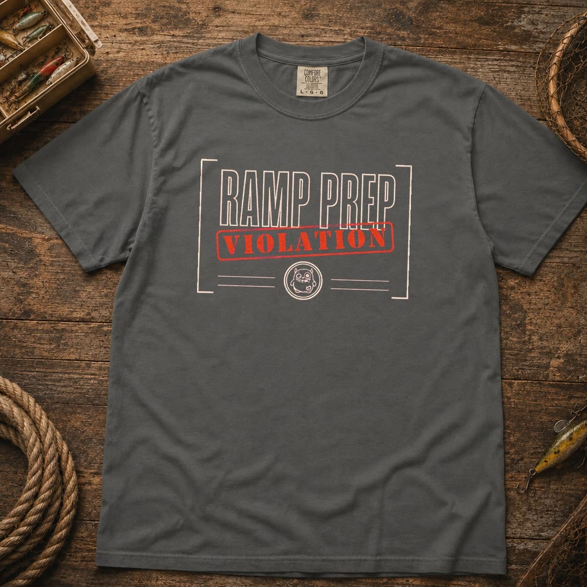 Ramp Prep Violation t-shirt in Pepper, photo 1