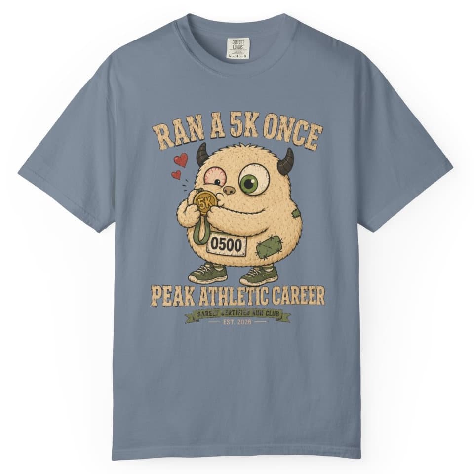 5K Peak Era t-shirt in Granite, photo 8