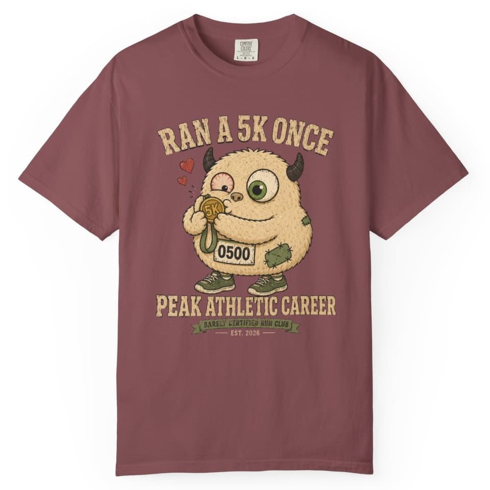 5K Peak Era t-shirt in Granite, photo 9