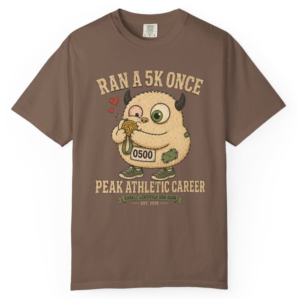 5K Peak Era t-shirt in Granite, photo 4