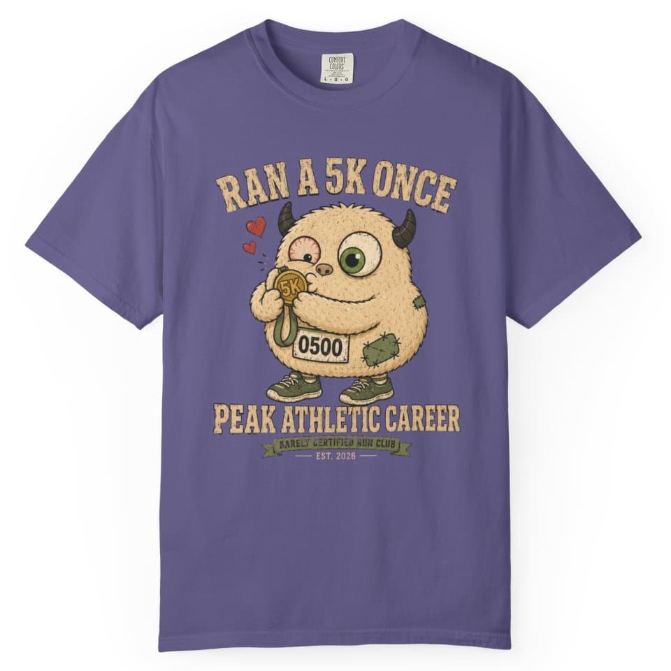 5K Peak Era t-shirt in Granite, photo 7