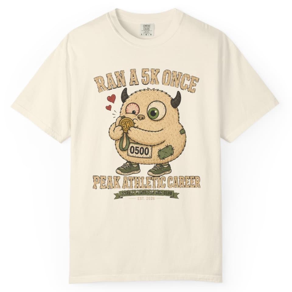 5K Peak Era t-shirt in Granite, photo 10