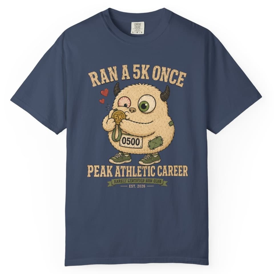 5K Peak Era t-shirt in Granite, photo 3