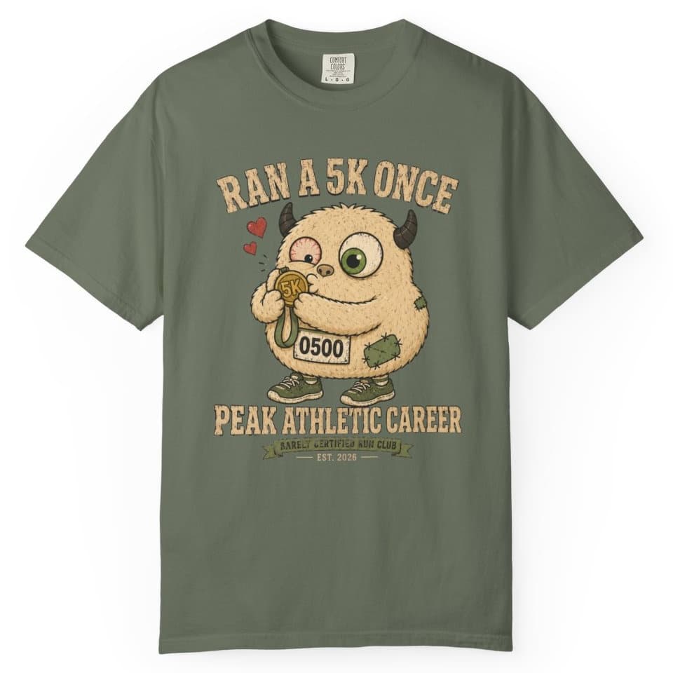 5K Peak Era t-shirt in Granite, photo 6