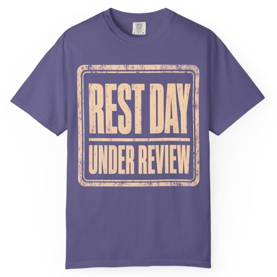 Rest Day Review Board t-shirt in Black, photo 6