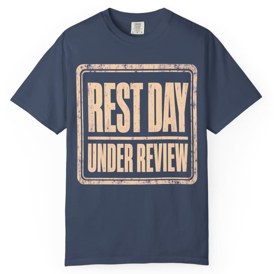 Rest Day Review Board t-shirt in Black, photo 2