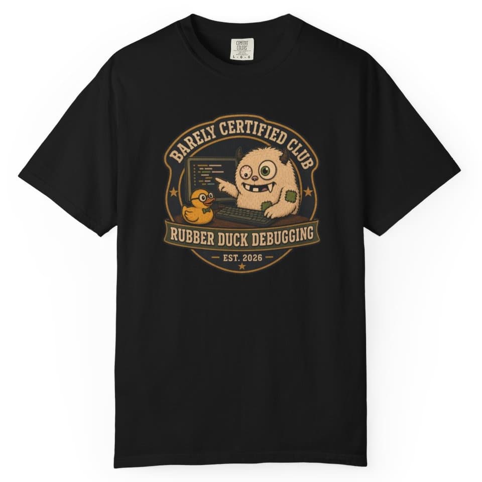 Duck Desk Consultant t-shirt in Midnight, photo 2