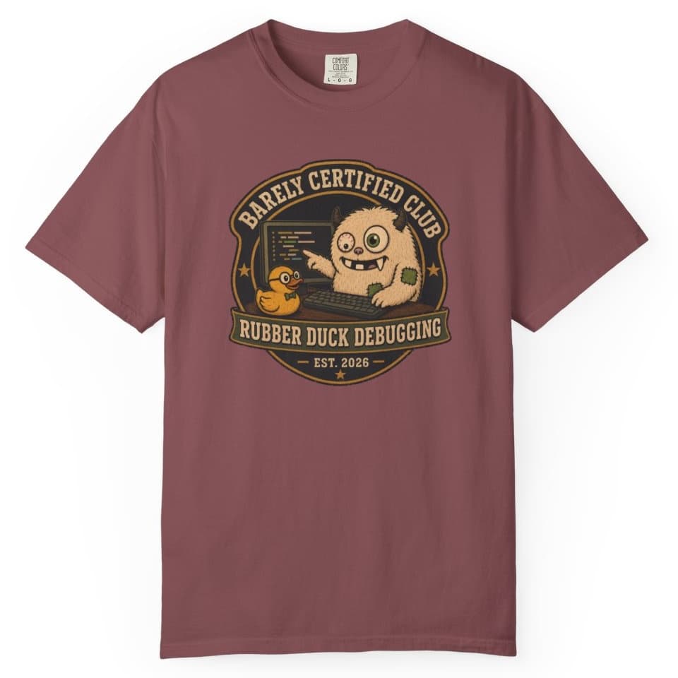Duck Desk Consultant t-shirt in Midnight, photo 9