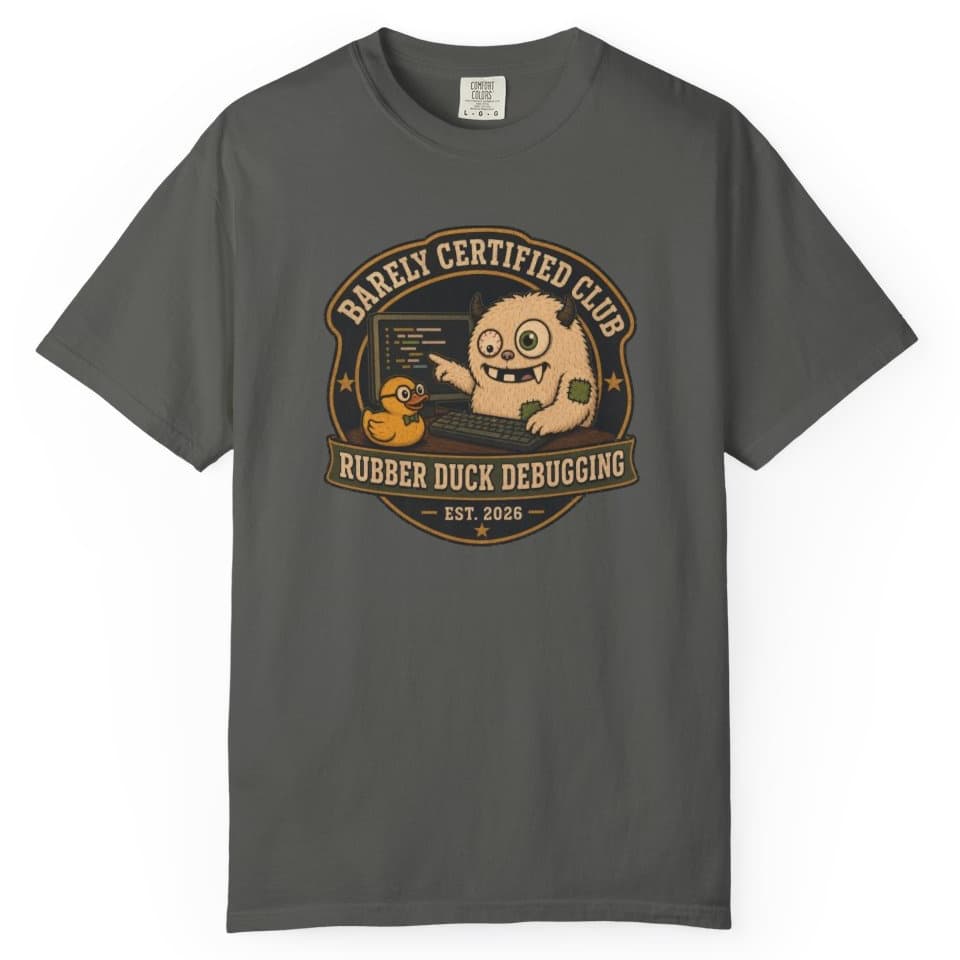Duck Desk Consultant t-shirt in Midnight, photo 4