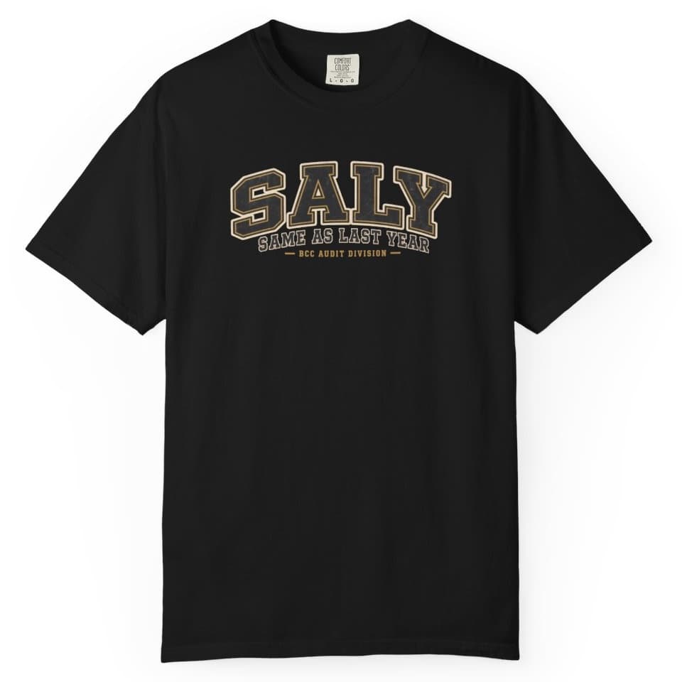 SALY Varsity t-shirt in Moss, photo 2