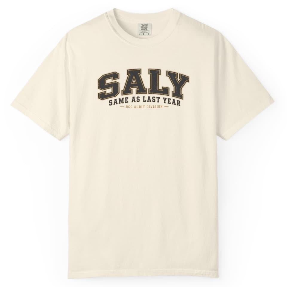 SALY Varsity t-shirt in Moss, photo 10