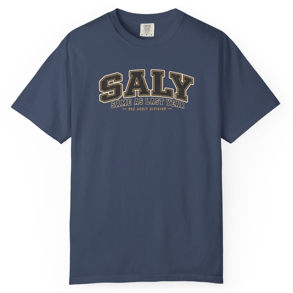 SALY Varsity t-shirt in Moss, photo 3