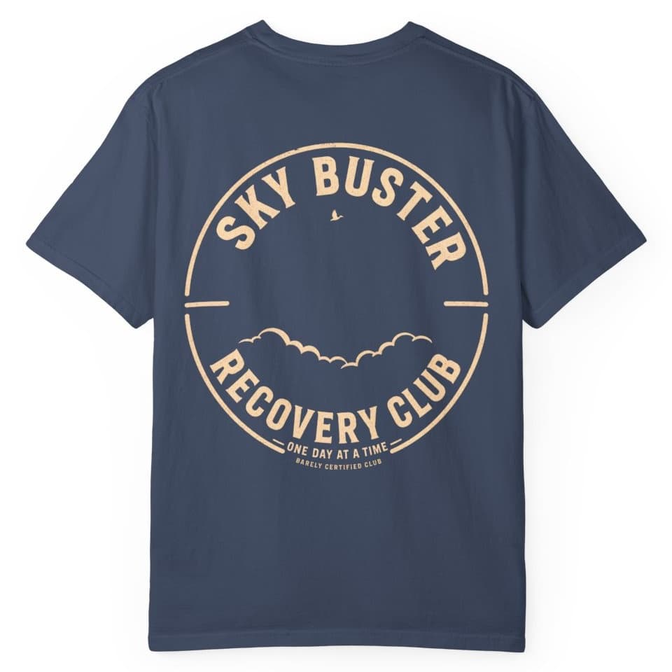 Sky Buster Recovery Club Duck Hunting Shirt t-shirt in Midnight, photo 1