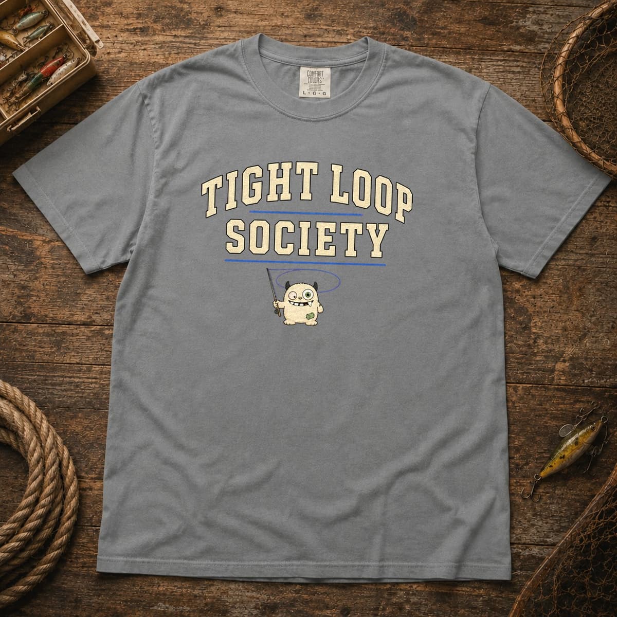 Tight Loop Society t-shirt in Black, photo 7