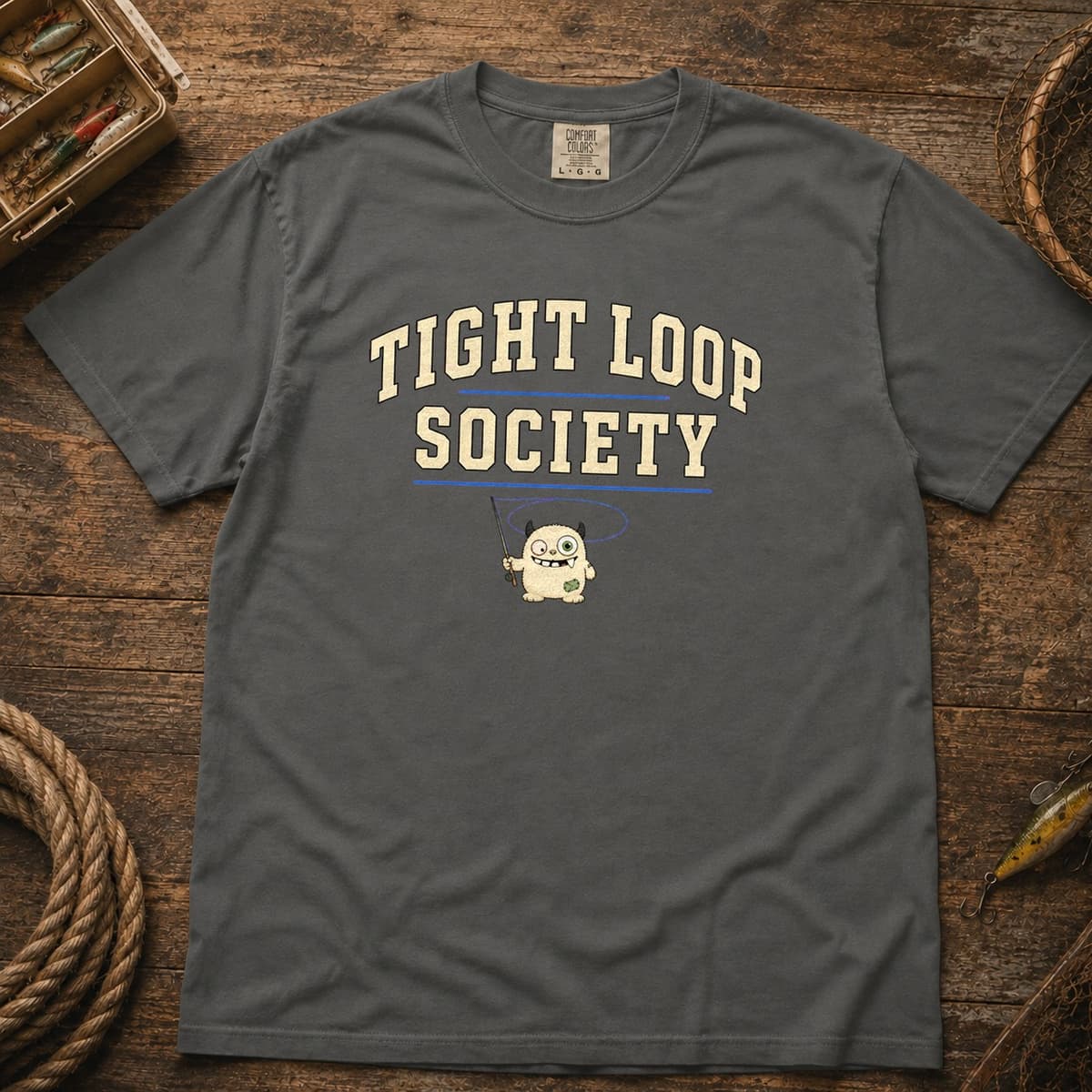 Tight Loop Society t-shirt in Black, photo 4