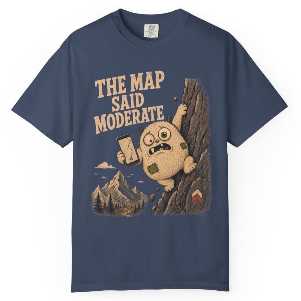 Map Said Moderate t-shirt in Midnight, photo 1