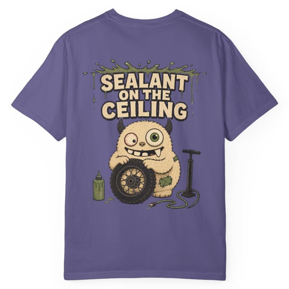 Tubeless Dept Sealant Incident Tee t-shirt in Black, photo 13