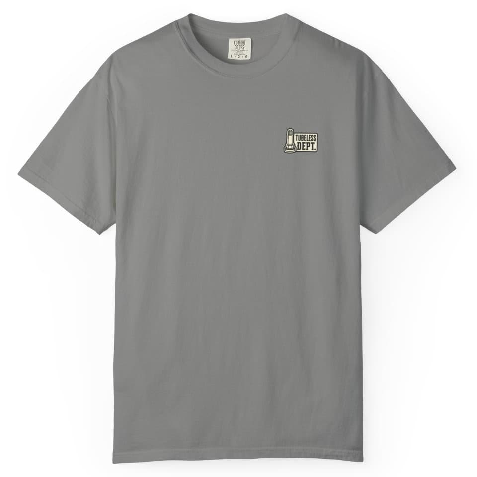 Tubeless Dept Sealant Incident Tee t-shirt in Black, photo 16