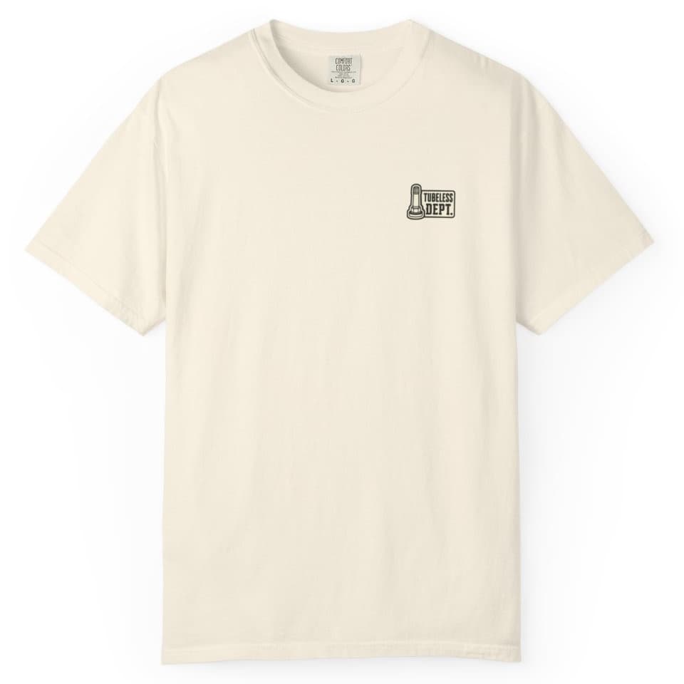 Tubeless Dept Sealant Incident Tee t-shirt in Black, photo 22