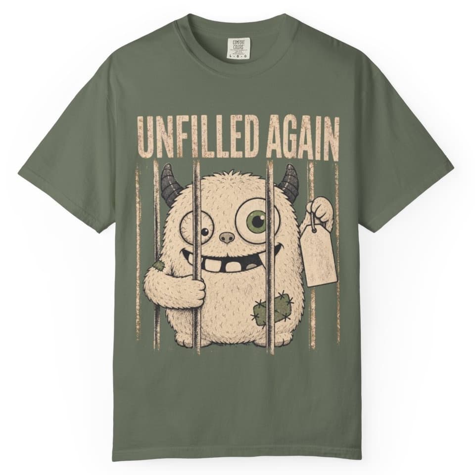 Unfilled Again t-shirt in Espresso, photo 2