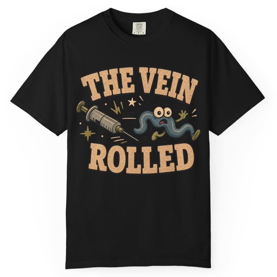 Rolled Vein t-shirt in Grape, photo 2