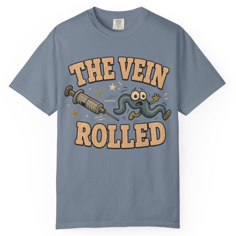 Rolled Vein t-shirt in Grape, photo 8
