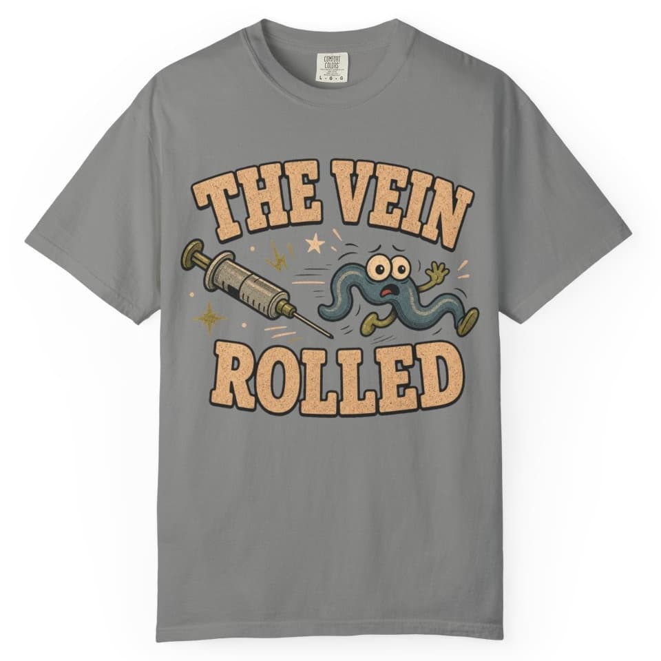 Rolled Vein t-shirt in Grape, photo 7