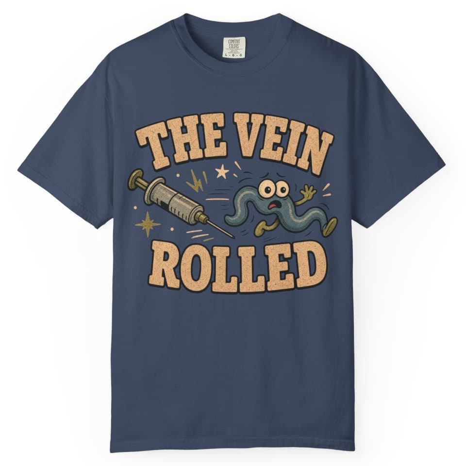 Rolled Vein t-shirt in Grape, photo 3
