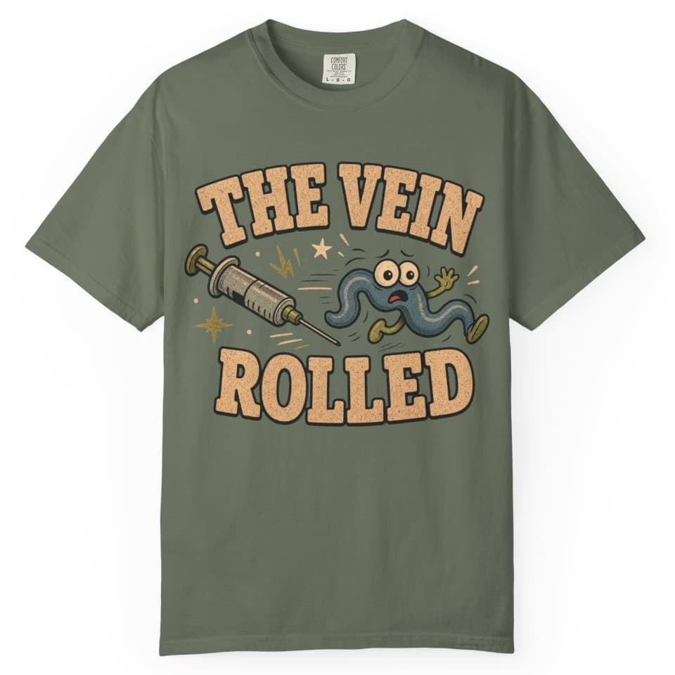 Rolled Vein t-shirt in Grape, photo 6