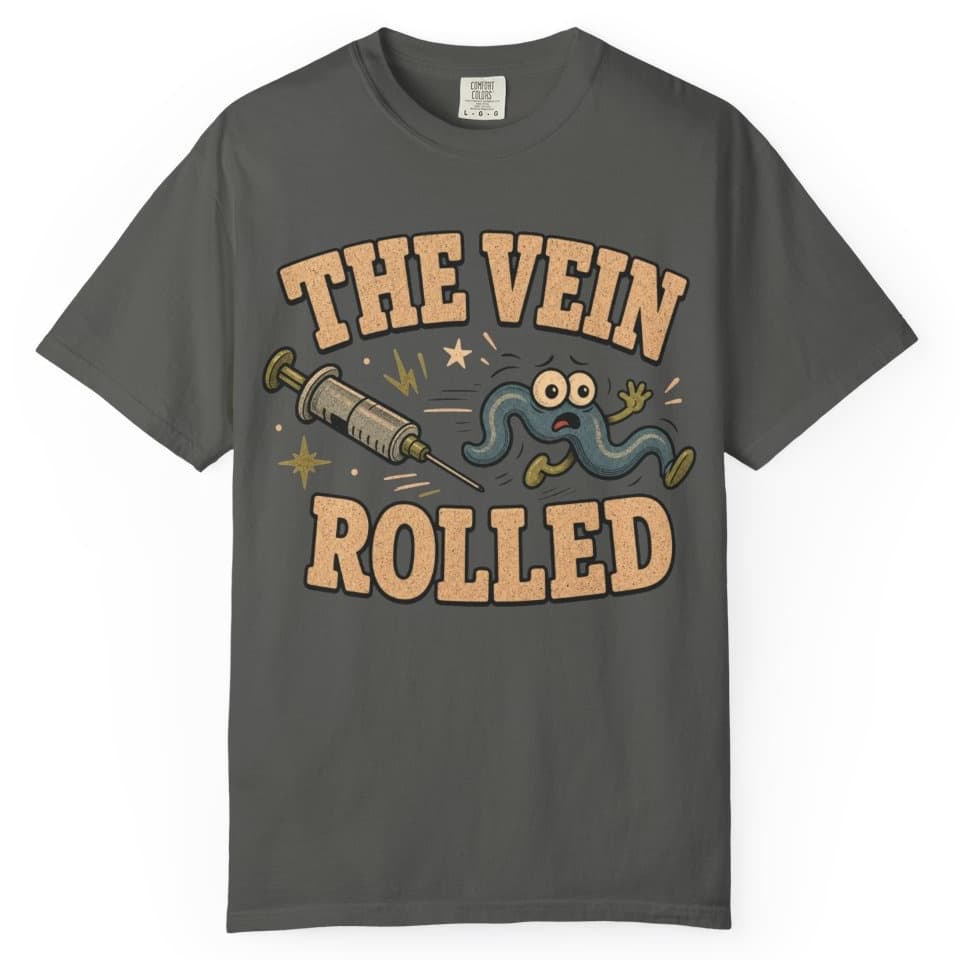 Rolled Vein t-shirt in Grape, photo 5