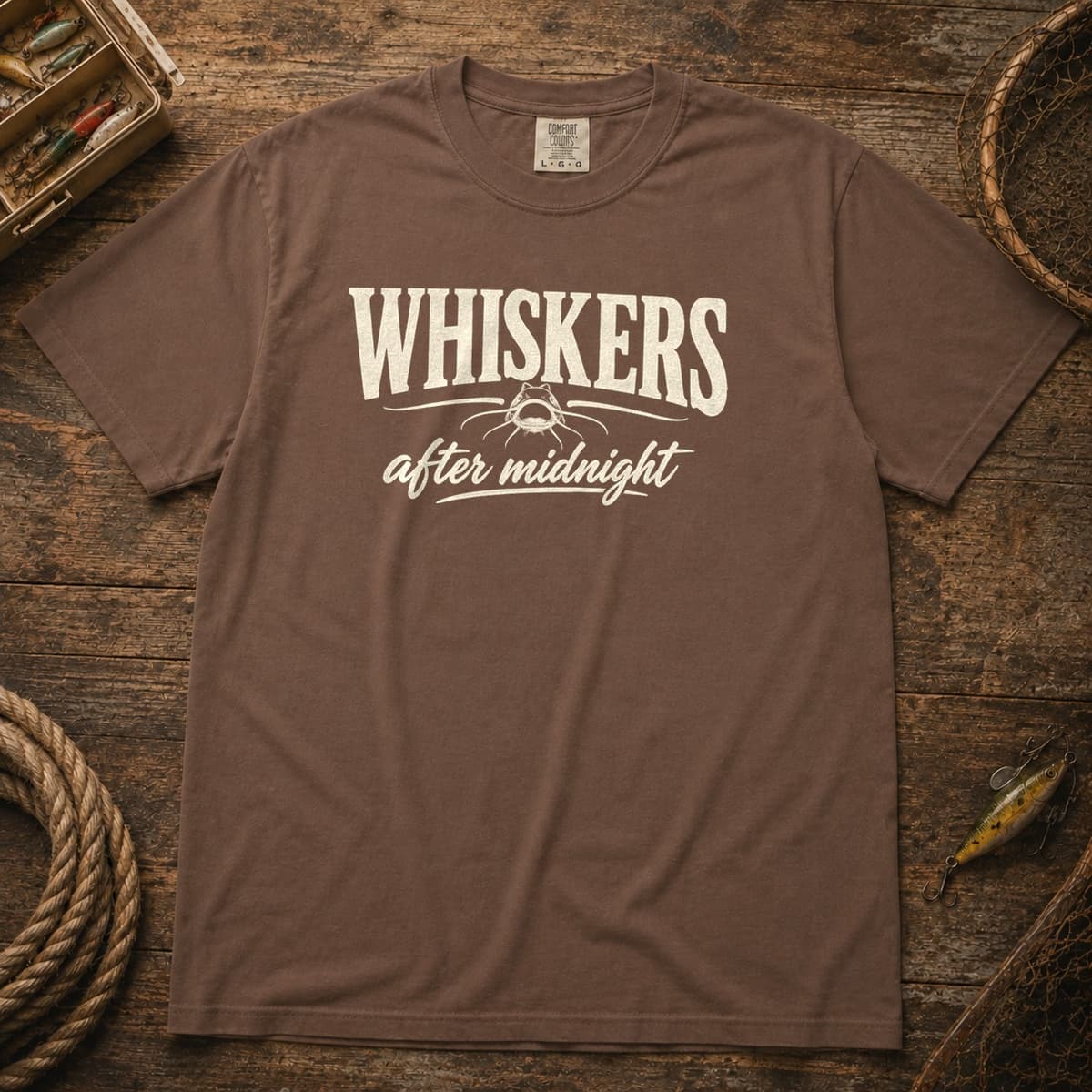 Whiskers After Midnight t-shirt in Espresso, photo 1